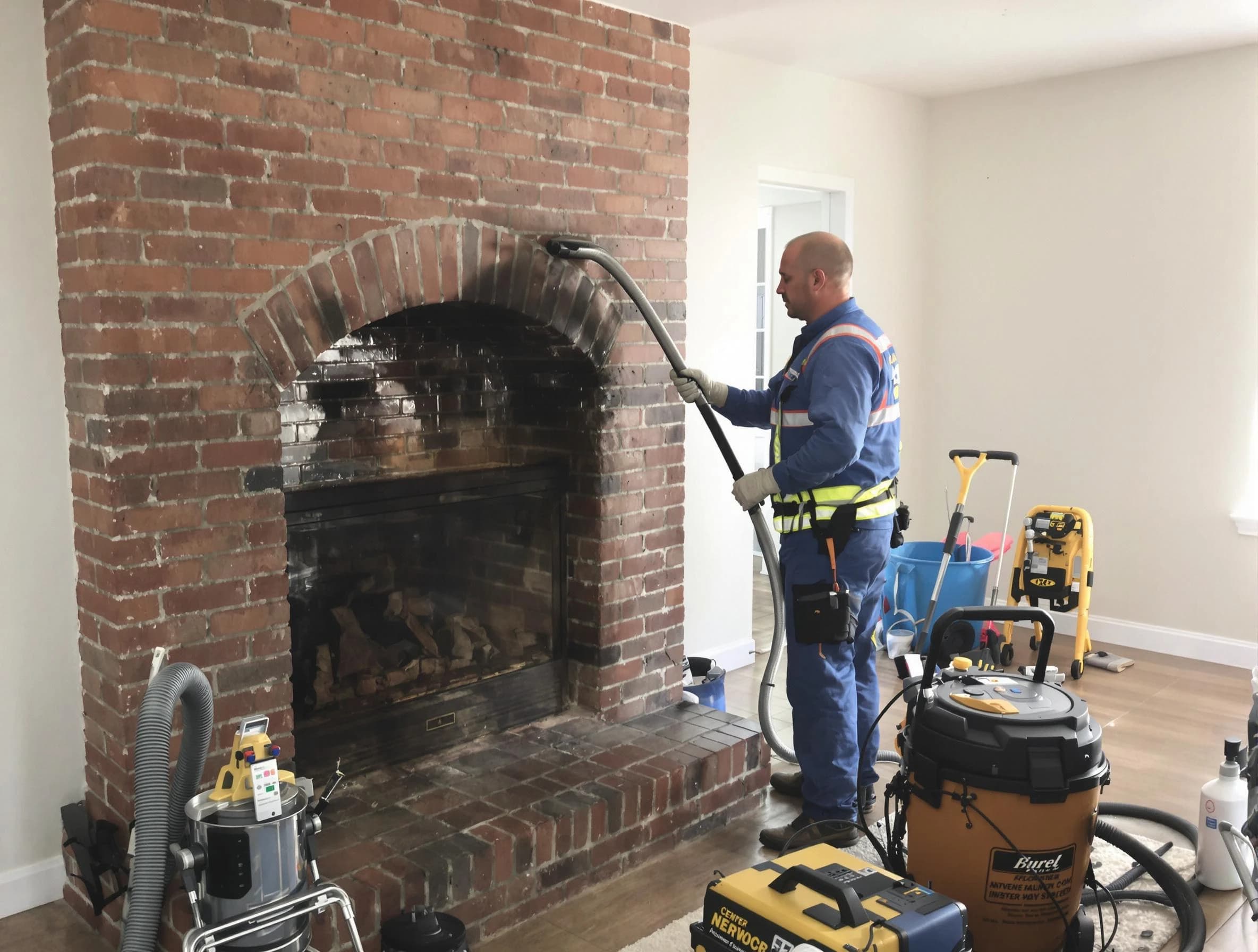 Salem Chimney Sweep expert performing detailed chimney sweep in Salem, UT