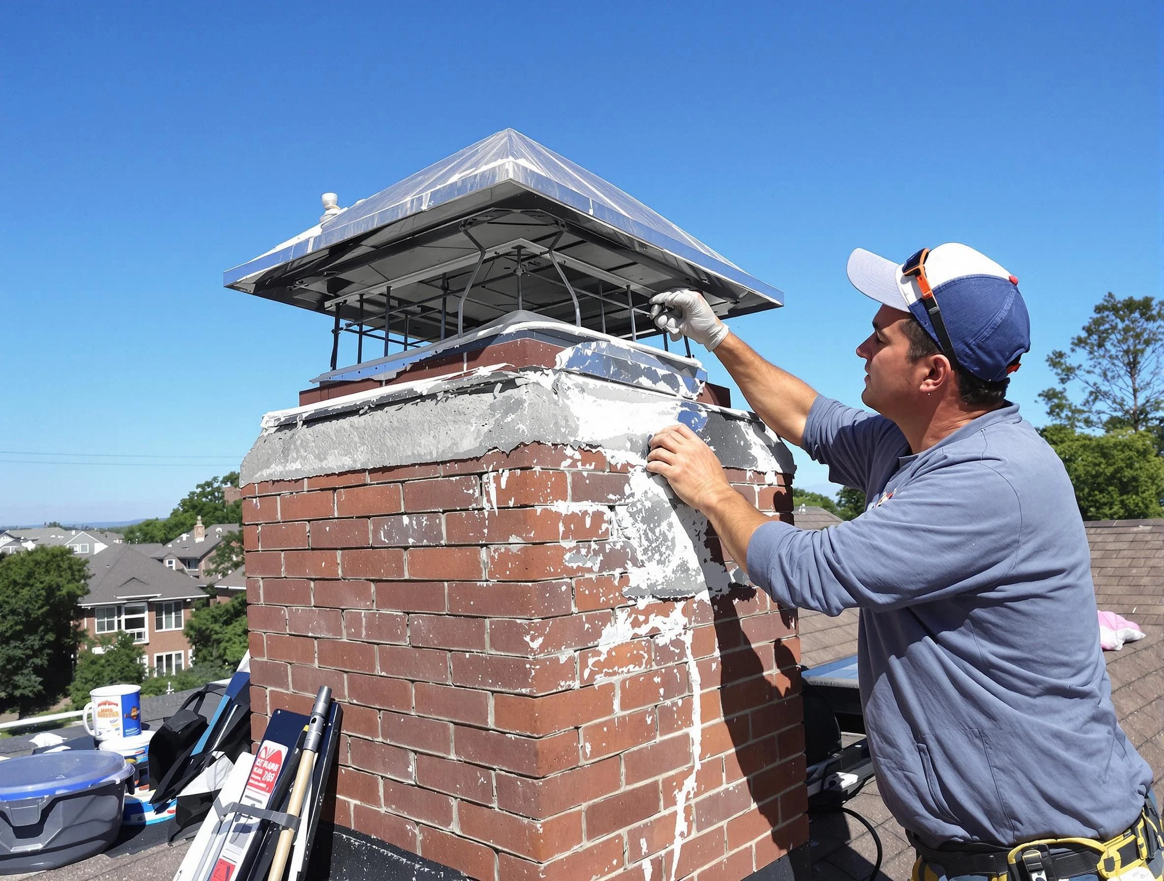 Chimney Crown Services service in Salem, UT