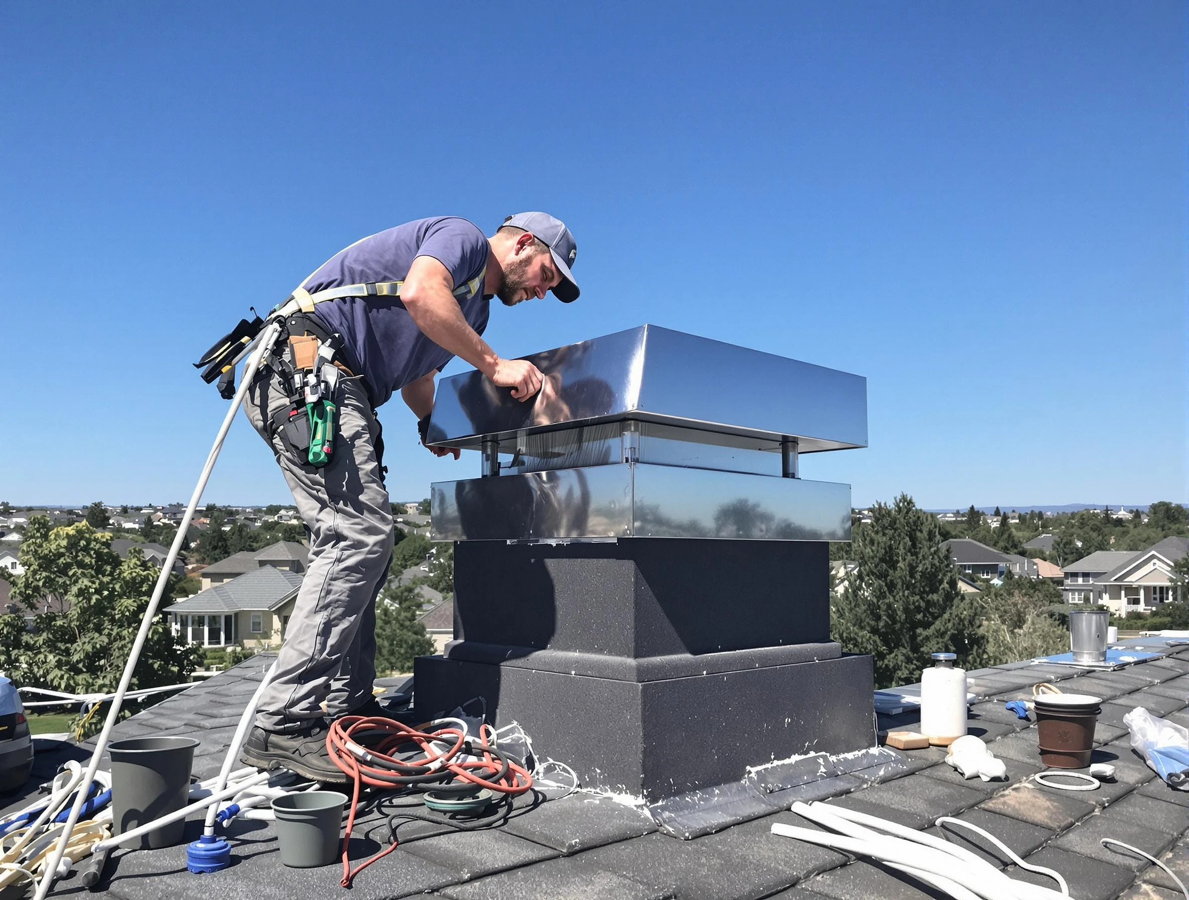 Chimney Cap Services in Salem