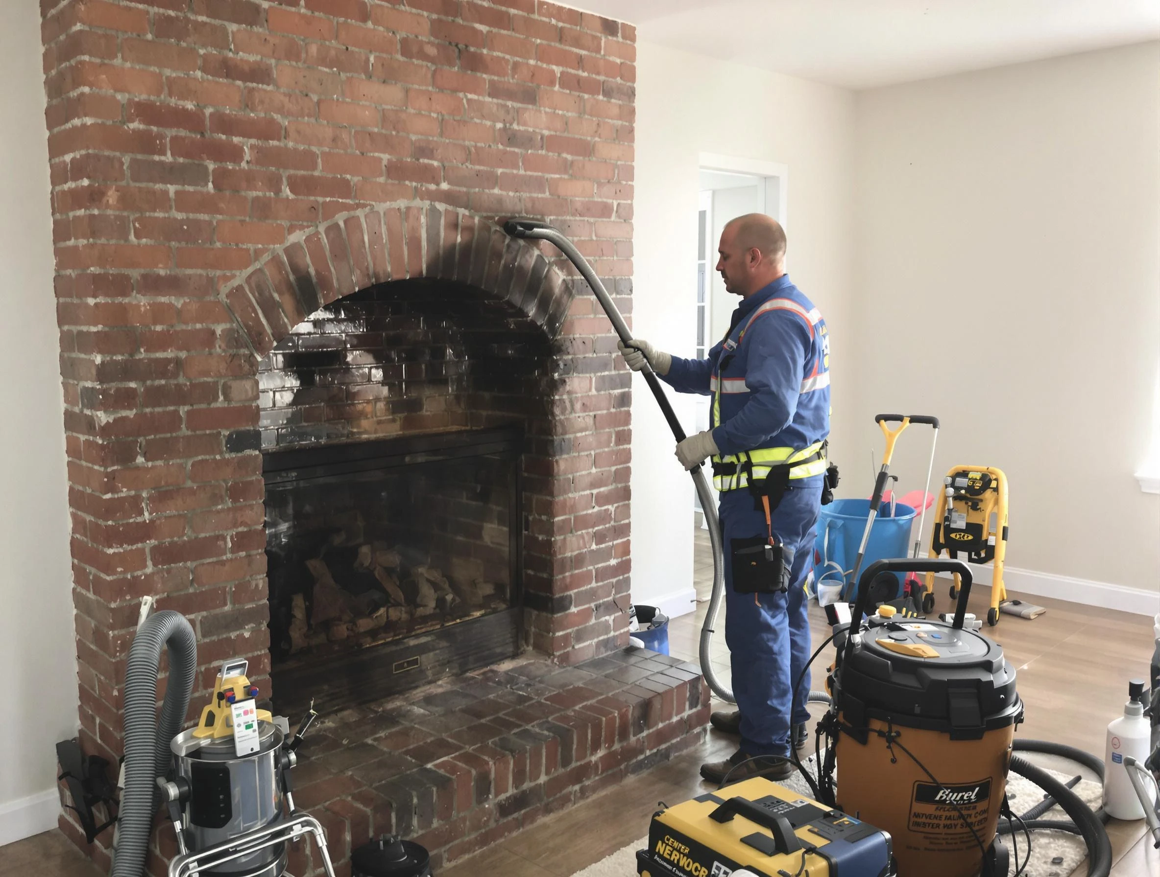 Salem Chimney Sweep expert performing detailed chimney sweep in Salem, UT